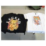 Lot of 2 New Art Print T-Shirts - LEGEND 4XL &