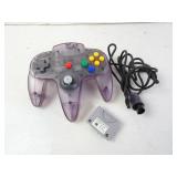 Nintendo 64 Game Controller & Controller Pak