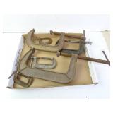 Lot of Misc. Size Shop Clamps