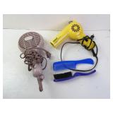 Lot of Hair Dryers & Related - Vidal Sassoon