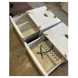 Laundry Pedestals / Heavy Duty Drawers 27x26x15