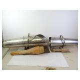 Lot of 2 Metal Poultry Butchering Restraining