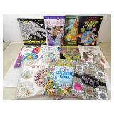 Lot of Misc. New Coloring Books