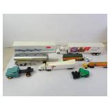 Lot of Misc. Toy Trucks & Trailers