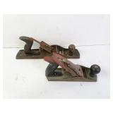 Lot of 2 Wood Plane Tools - One missing blade