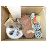 Lot of Vintage Film Reels & Related