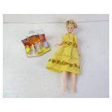 Mattel Barbie 1966 Stamped Doll with 2007