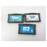 Lot of 3 Gameboy Advance Games - Finding Nemo