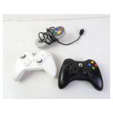 Lot of 3 Game Controllers - Xbox One Xbox 360 &