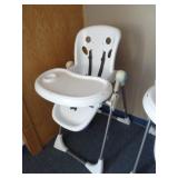 Commercial High Chair with Tray