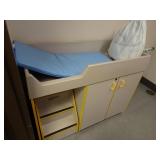 Jonti Craft Yellow Trim Baby Changing Station