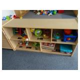 4ft Kaplan Wooden Commercial Organizer Shelf w/