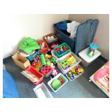 Large Lot of Toddler/Childrens Toys in Corner