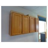 Set of Maple Face Wall Cabinets - 60' Overall