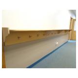 16ft Hallway Shelf with Coat Hangers - Buyer