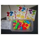 Lot of Milton Bradley Cooties Game Pieces