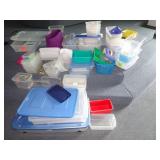 HUGE Lot of Storage Totes w/ Lids (some missing