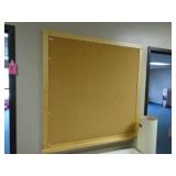52' x 52' Bulletin Board - Buyer responsible for