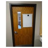 Lot of 4 Commercial 3ft Wide Window Doors with