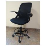 Ergonomic Counter Height Rolling Office Chair