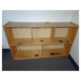 4ft Kaplan Wooden Commercial Organizer Shelf