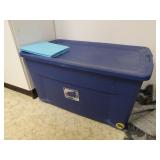 Large Lidded Storage Tote with Organizers