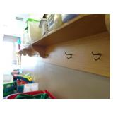 16ft Hallway Shelf with Coat Hangers - Buyer