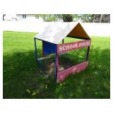 Red / Blue Commercial School House Play House