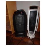 Lot of 2 Electric Space Heaters