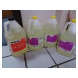 Lot of 4 New Ecolab Cleaning Product Bottles -