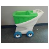 Plastic Blow Mold Childrens Shopping Cart