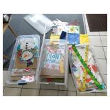Lot of 3 Underbed Storage Totes w/ Assorted