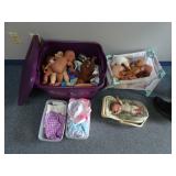 Lot of Baby Dolls & Accessories