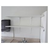 41' Wall Shelves w/ Brackets - buyer responsible