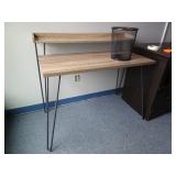 41' Wide Hairpin Leg Writing Desk