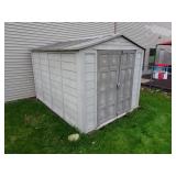 10ft x 8ft Resin Shed - Buyer responsible for