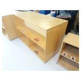 Rolling Double Sided Classroom Organizer Shelf -