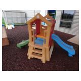 Step 2 Play Up Double Slide Molded Plastic