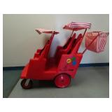 Angeles Bye Bye Buggy Commercial 4-Seat Stroller