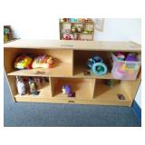 4ft Jonti-craft Wooden Commercial Organizer w/