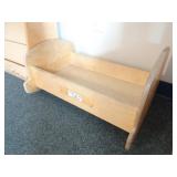 Wooden Baby Cradle