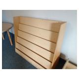3ft Wide Wooden Magazine/Book Media Rack