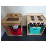 Kaplan Commercial Wood Play Stove & Sink