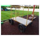 Vintage Playground Metal Frame Play Truck with
