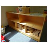 4ft Jonti Craft Wooden Organizer Shelf with
