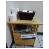 Drawer Table with Contents