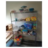 Large Assortment of Various Toy Blocks and