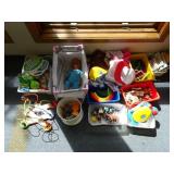 Grouping of Toys Below Window