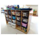 48' Lakeshore Storage Cubbies with Contents