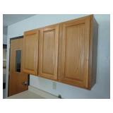 Set of Maple Face Wall Cabinets - Overall 48'